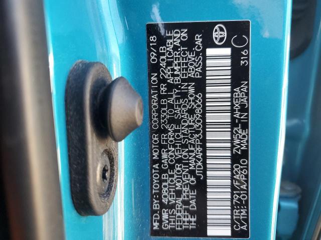 Photo 11 VIN: JTDKARFP3J3098066 - TOYOTA PRIUS PRIM 