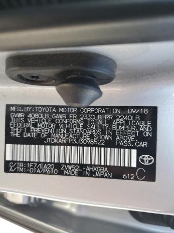 Photo 12 VIN: JTDKARFP3J3098522 - TOYOTA PRIUS 