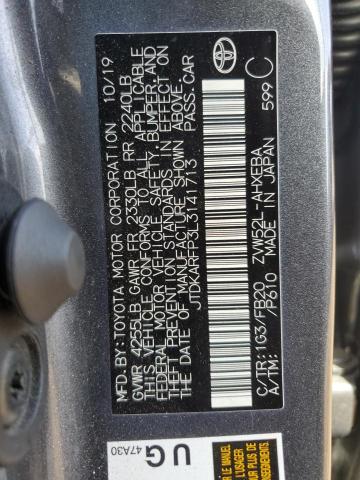 Photo 12 VIN: JTDKARFP3L3141713 - TOYOTA PRIUS PRIM 