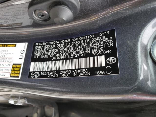 Photo 11 VIN: JTDKARFP3L3147141 - TOYOTA PRIUS PRIM 