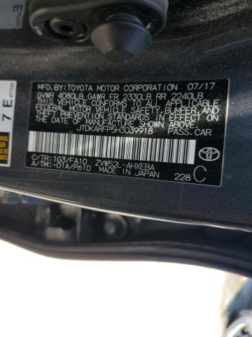 Photo 11 VIN: JTDKARFP5H3039918 - TOYOTA PRIUS 