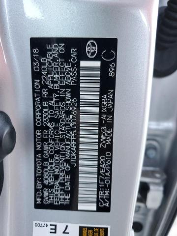 Photo 11 VIN: JTDKARFP5J3076926 - TOYOTA PRIUS PRIM 