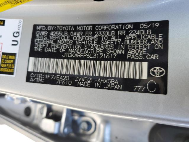 Photo 11 VIN: JTDKARFP6L3121617 - TOYOTA PRIUS 