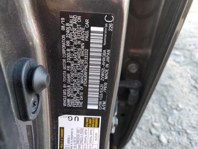 Photo 12 VIN: JTDKARFP6L3133332 - TOYOTA PRIUS PRIM 