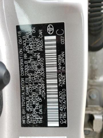 Photo 12 VIN: JTDKARFP7J3089970 - TOYOTA PRIUS PRIM 