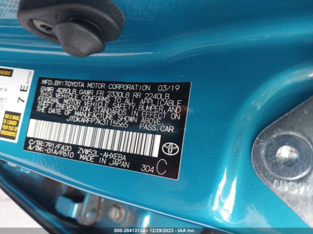 Photo 8 VIN: JTDKARFP7K3115565 - TOYOTA PRIUS PRIME 