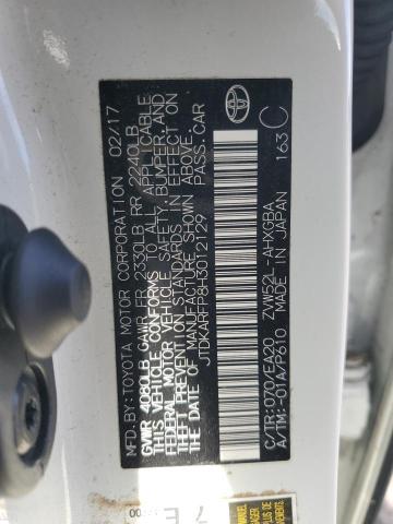 Photo 12 VIN: JTDKARFP8H3012129 - TOYOTA PRIUS PRIM 