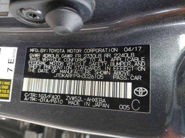 Photo 11 VIN: JTDKARFP9H3026105 - TOYOTA PRIUS PRIM 