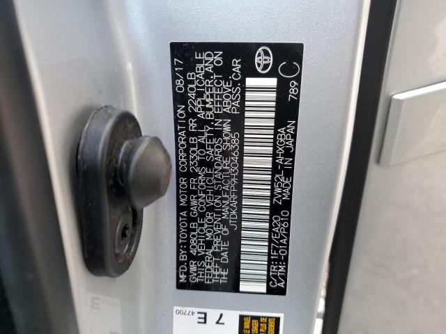 Photo 11 VIN: JTDKARFP9H3046385 - TOYOTA PRIUS PRIM 