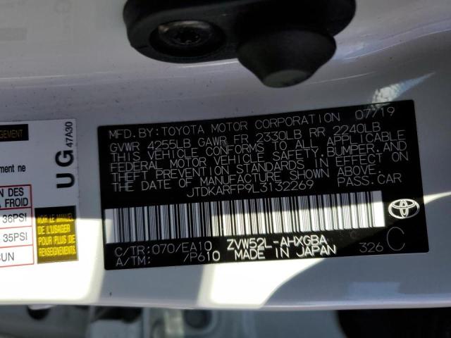 Photo 11 VIN: JTDKARFP9L3132269 - TOYOTA PRIUS PRIM 