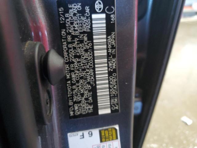 Photo 11 VIN: JTDKARFU0G3001761 - TOYOTA PRIUS 