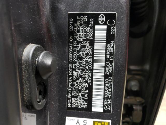 Photo 11 VIN: JTDKARFU0G3510653 - TOYOTA PRIUS 