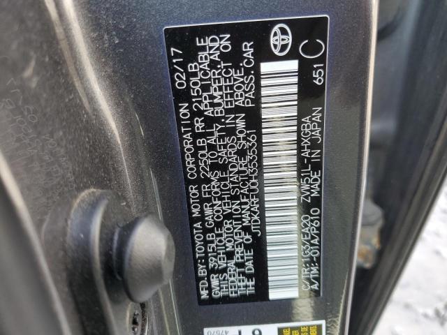 Photo 11 VIN: JTDKARFU0H3535361 - TOYOTA PRIUS 