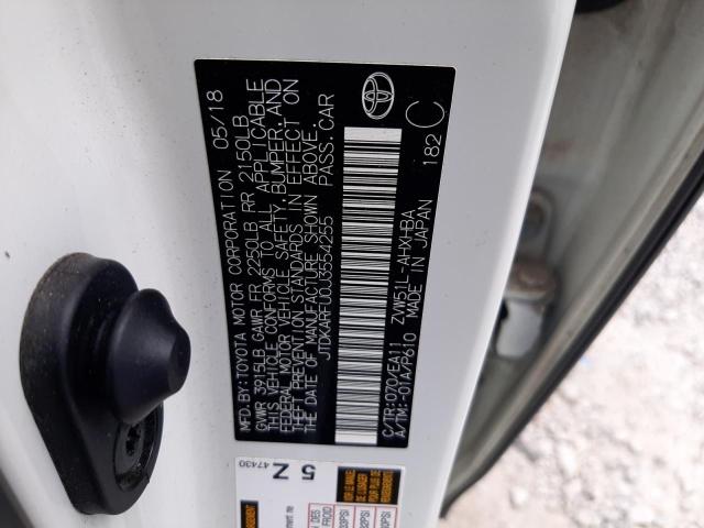 Photo 12 VIN: JTDKARFU0J3554255 - TOYOTA PRIUS 