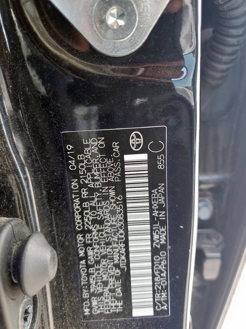 Photo 11 VIN: JTDKARFU0K3083516 - TOYOTA PRIUS 