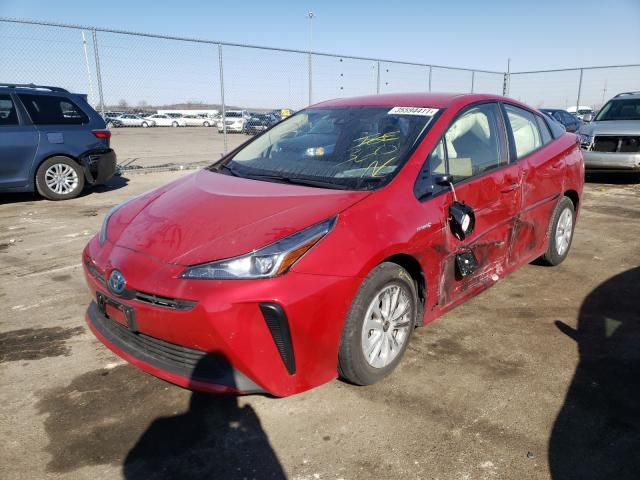 Photo 1 VIN: JTDKARFU0K3093155 - TOYOTA PRIUS 