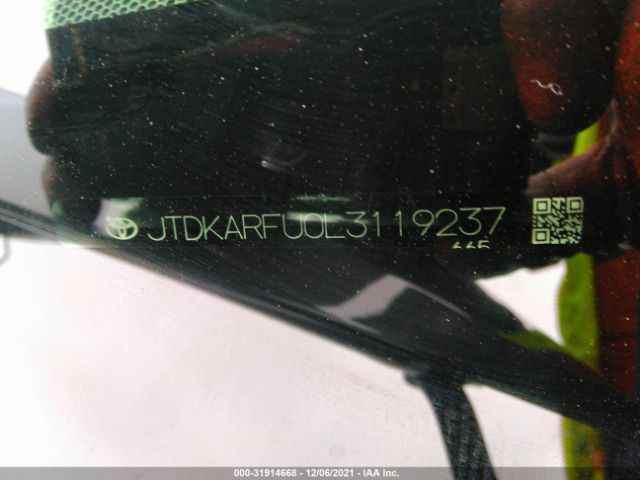 Photo 8 VIN: JTDKARFU0L3119237 - TOYOTA PRIUS 