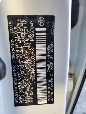 Photo 11 VIN: JTDKARFU1G3002899 - TOYOTA PRIUS 