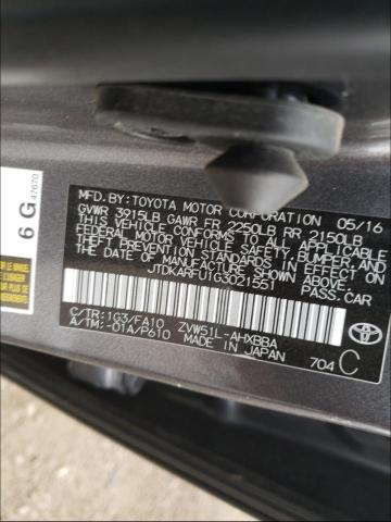 Photo 9 VIN: JTDKARFU1G3021551 - TOYOTA PRIUS 