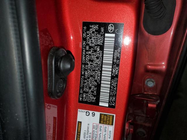 Photo 12 VIN: JTDKARFU1G3522469 - TOYOTA PRIUS 