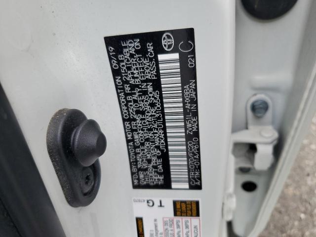 Photo 12 VIN: JTDKARFU1L3106545 - TOYOTA PRIUS 