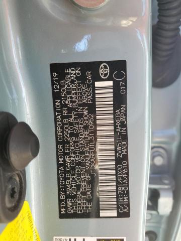 Photo 12 VIN: JTDKARFU1L3110952 - TOYOTA PRIUS L 