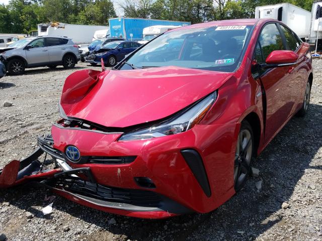 Photo 1 VIN: JTDKARFU2L3104156 - TOYOTA PRIUS L 