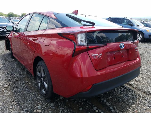 Photo 2 VIN: JTDKARFU2L3104156 - TOYOTA PRIUS L 