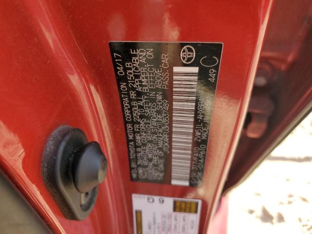 Photo 12 VIN: JTDKARFU3H3537489 - TOYOTA PRIUS 