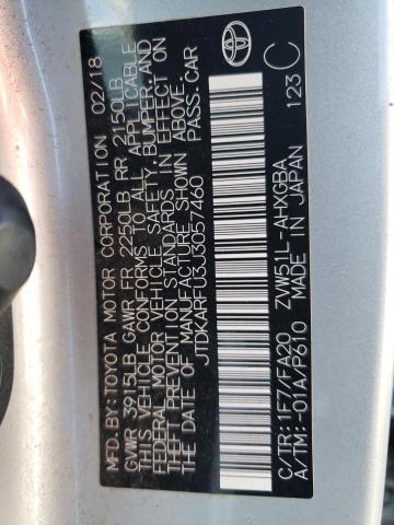 Photo 12 VIN: JTDKARFU3J3057460 - TOYOTA PRIUS 