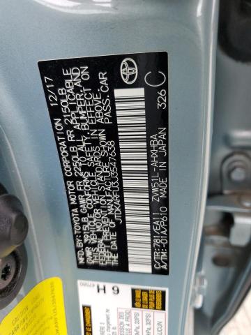 Photo 12 VIN: JTDKARFU3J3547638 - TOYOTA PRIUS 