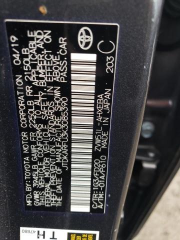 Photo 11 VIN: JTDKARFU3K3085390 - TOYOTA PRIUS 