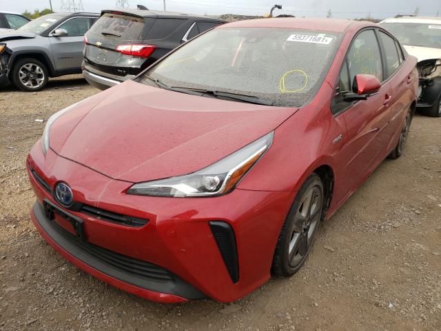 Photo 1 VIN: JTDKARFU3K3097541 - TOYOTA PRIUS 