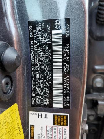 Photo 9 VIN: JTDKARFU3L3123704 - TOYOTA PRIUS L 