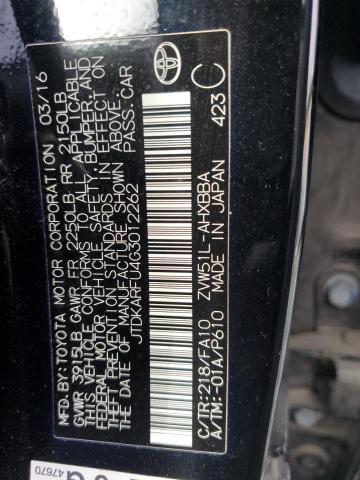 Photo 11 VIN: JTDKARFU4G3012262 - TOYOTA PRIUS 