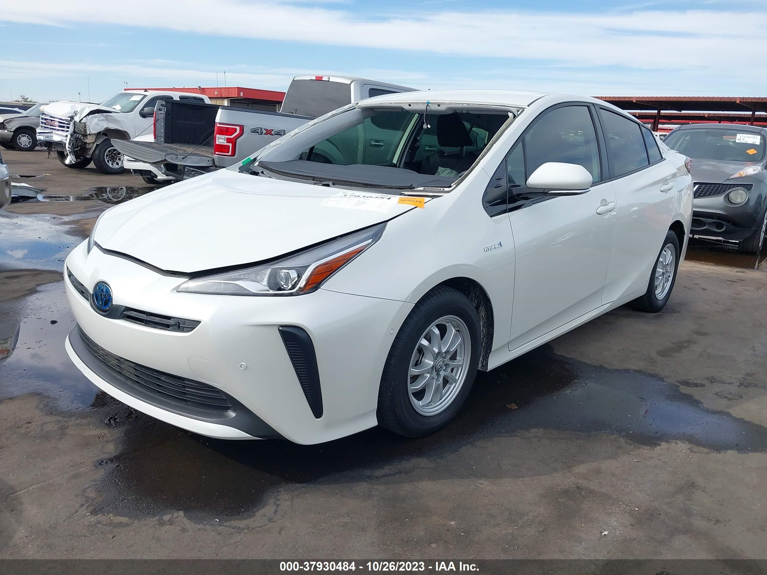 Photo 1 VIN: JTDKARFU4K3080098 - TOYOTA PRIUS 