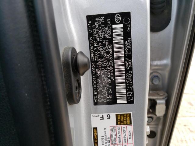 Photo 9 VIN: JTDKARFU5G3004848 - TOYOTA PRIUS 