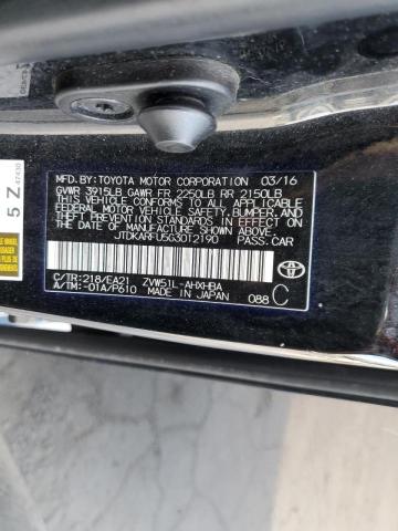 Photo 9 VIN: JTDKARFU5G3012190 - TOYOTA PRIUS 