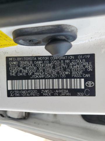 Photo 11 VIN: JTDKARFU5K3071135 - TOYOTA PRIUS 