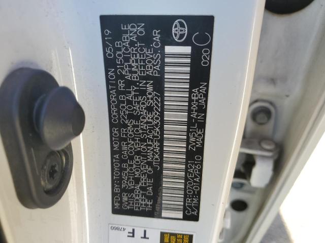 Photo 11 VIN: JTDKARFU5K3092227 - TOYOTA PRIUS 