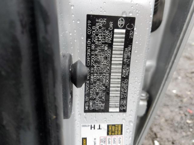 Photo 12 VIN: JTDKARFU5K3100200 - TOYOTA PRIUS 