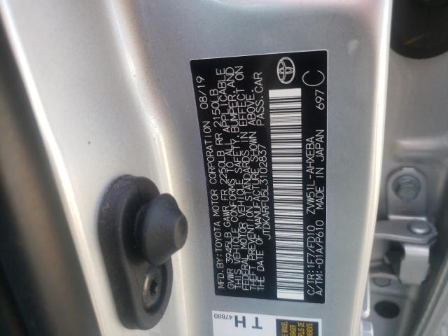 Photo 9 VIN: JTDKARFU5L3102837 - TOYOTA PRIUS L 