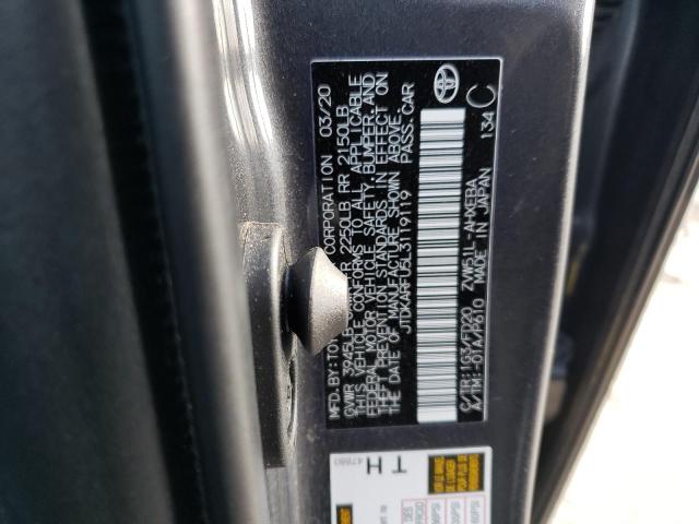 Photo 11 VIN: JTDKARFU5L3119119 - TOYOTA PRIUS L 