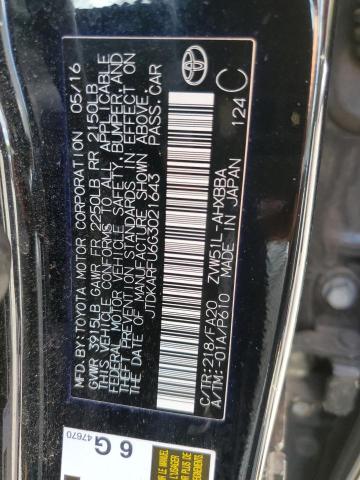 Photo 12 VIN: JTDKARFU6G3021643 - TOYOTA PRIUS 