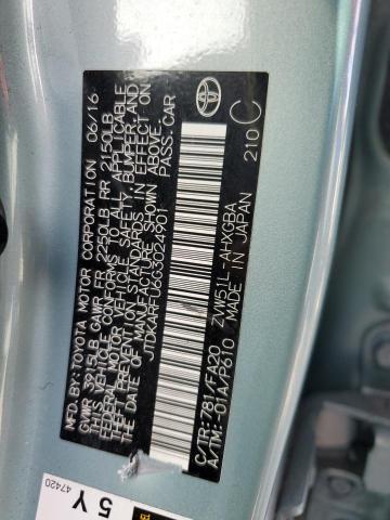 Photo 12 VIN: JTDKARFU6G3024901 - TOYOTA PRIUS 