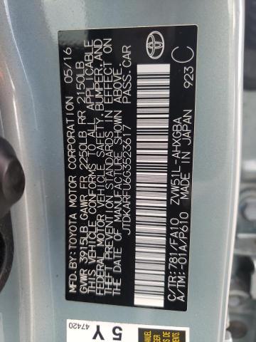 Photo 9 VIN: JTDKARFU6G3523617 - TOYOTA PRIUS 