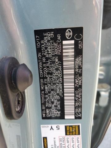 Photo 12 VIN: JTDKARFU6H3054417 - TOYOTA PRIUS 