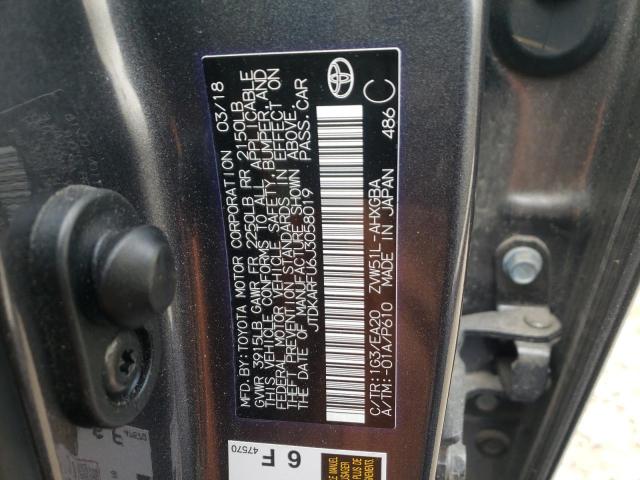 Photo 11 VIN: JTDKARFU6J3058019 - TOYOTA PRIUS 