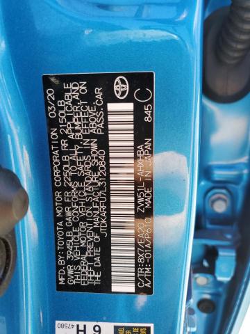 Photo 12 VIN: JTDKARFU7L3120840 - TOYOTA PRIUS L 