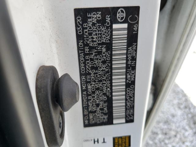 Photo 11 VIN: JTDKARFU7L3121695 - TOYOTA PRIUS L 